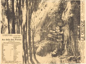 人間の力を超えて、1897年。 作： Edouard Vuillard