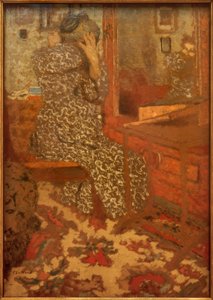 理髪時 作： Edouard Vuillard