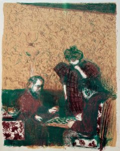レディーパーティー 作： Edouard Vuillard