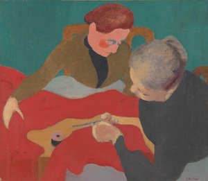 洋裁、1890年代 作： Edouard Vuillard
