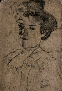 女性、1924 作： Edouard Vuillard