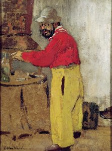 アンリドトゥールーズロートレック、ヴィルヌーヴシュルヨンヌ、1898年 作： Edouard Vuillard