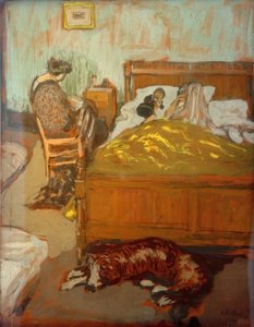 インテリア 作： Edouard Vuillard
