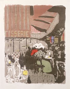 La Patisserie、Paysages et Interierus、1899年 作： Edouard Vuillard