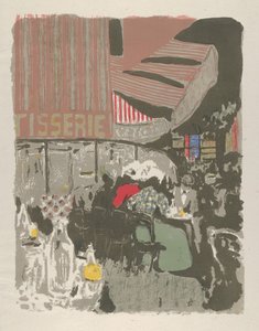 アルバム「Paysages et Intérieurs」の「La Pâtisserie」。 作： Edouard Vuillard