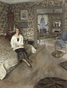 伯爵夫人マリーブランシュドポリニャック、1928-1932 作： Edouard Vuillard