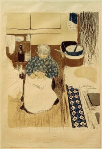 料理人 作： Edouard Vuillard
