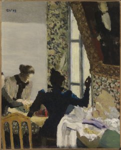 ニードルド、1893 作： Edouard Vuillard