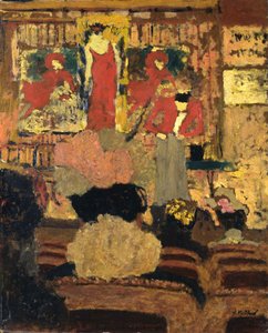 イリュージョニストナンバー、c。 1895 作： Edouard Vuillard