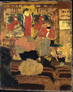 イリュージョニストナンバー、c。 1895 作： Edouard Vuillard