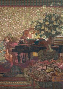 ピアノ（音楽） 作： Edouard Vuillard