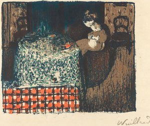 母性 作： Edouard Vuillard