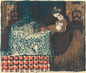 母性（マタナイト） 作： Edouard Vuillard