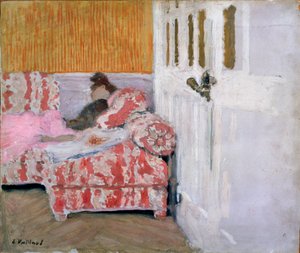 [ソファの白い部屋、1890年から1893年。