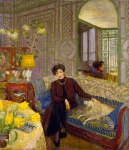 トリスタンバーナードの妻、マルセルアロンの肖像画（1866-1947）1914 作： Edouard Vuillard