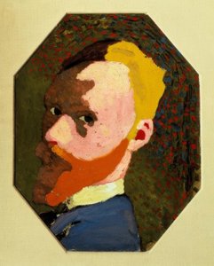 自画像 作： Edouard Vuillard
