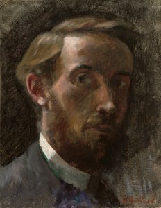 自画像 21歳 作： Edouard Vuillard