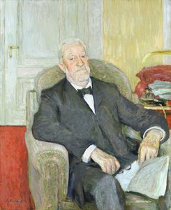 エデュアルドヴィルヘルムルートヴィヒハインリッヒロシャー上院議員（1838-1929）1913 作： Edouard Vuillard