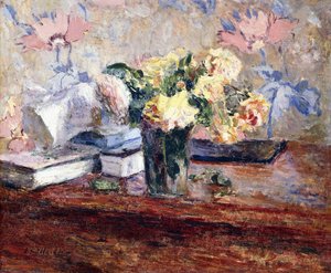 静物、1905-1910年頃 作： Edouard Vuillard