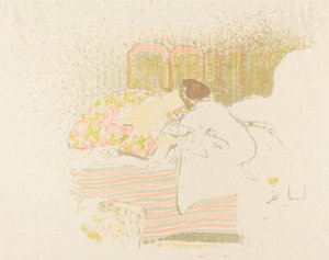 アネットの誕生 アネットの誕生、1898年。 作： Edouard Vuillard