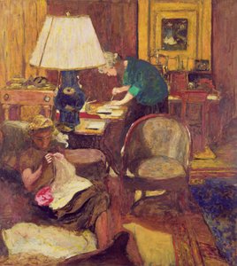 ブックメーカー（船内オイル） 作： Edouard Vuillard
