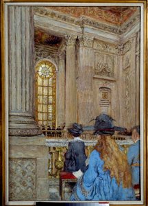 ヴェルサイユ城の礼拝堂 作： Edouard Vuillard