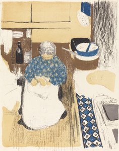 料理人 作： Edouard Vuillard