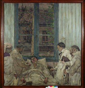 アンリ・バケス博士（1860-1936）心臓専門医、1924 作： Edouard Vuillard