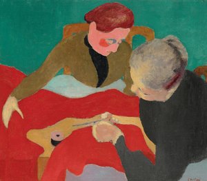 ドレスメーカー 作： Edouard Vuillard
