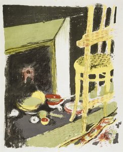 炉床 作： Edouard Vuillard