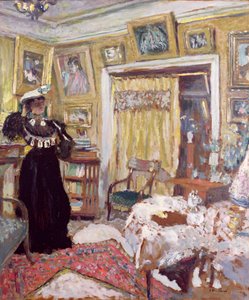 ヘッセルサロン、リヴォリ通り、1901 作： Edouard Vuillard