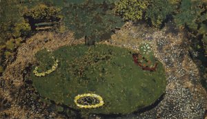 ザ ラウンド ローン 作： Edouard Vuillard