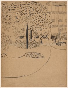 ザ・スクエア 作： Edouard Vuillard