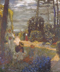 Vasouyのテラス、庭、1901