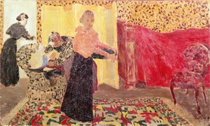 不明な画像 作： Edouard Vuillard
