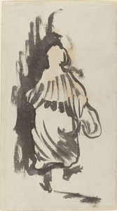 後ろから見た歩く姿 作： Edouard Vuillard