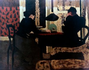 ランプライトによる女性、1892 作： Edouard Vuillard