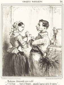 マダムはコーヒーを頼む 作： Edouard de Beaumont