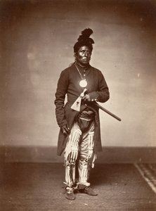 Ti ra wa hut Re sa ru Sky Chief（1867年頃）。 作： Edric L. Eaton.