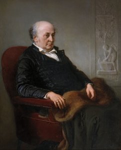 ドイツ語：Der Maler Wilhelm von Schadow 画家 ヴィルヘルム・フォン・シャドー 作： エドワード・ベンデマン