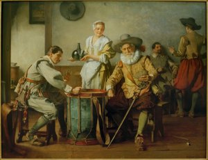 カードプレイヤー 作： Eduard Charlemont