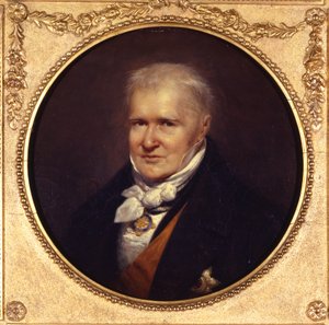 アレクサンダー・フォン・フンボルトの肖像 作： エドワード・ヒルデブラント