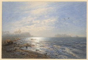 ビルマの海岸 作： Eduard Hildebrandt