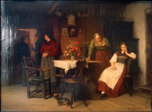 拒絶された求婚者 作： Eduard Kurzbauer