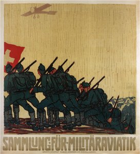 航空艦隊への寄付、1914 年 作： Eduard Renggli the Younger