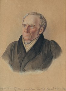 アントン・シャラー教授 (1773–1844)、芸術家の父 作： Eduard Schaller