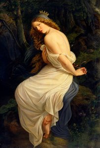 ウンディーネ、1843 作： Eduard Steinbruck
