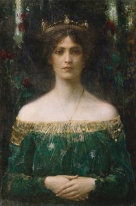 1902年以前の王様の娘。 作： Eduard Veith