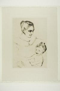 母の喜び 作： Edvard Munch