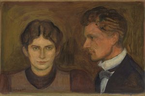 アーセとハラルド・ノレガード 作： Edvard Munch